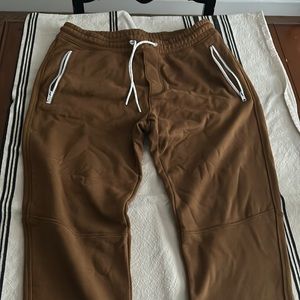 American Eagle joggers, brown